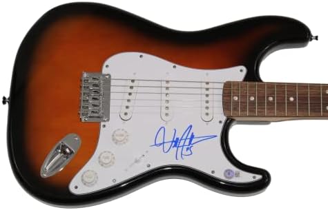 Billy Strings потпишана автограм со целосна големина Fender Stratocaster Electric Guitar B/Beckett автентикација Bas Coa - Young Stud Rock Bluegrass