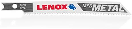 Lenox Tools 1991570 U-Shank Среден метал за сечење на метал сечило, 3 5/8 x 3/8 18 TPI, 5 пакувања