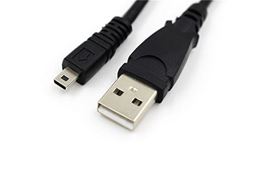 JNSupplier 4FT USB полнач за пренесување на кабел за кабел за дигитална камера Panasonic Lumix DMC-ZS35