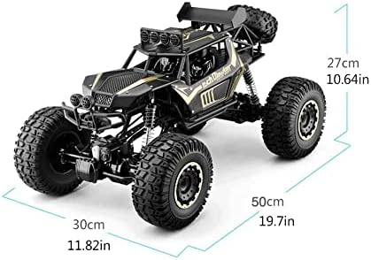 Afeboo RC Car, 1: 8 Super Large 2.4Ghz All Terrain Водоотпорен RC Truck со батерија што може да се полни, 4WD брз камион со чудовиште,