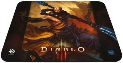 SteelSeries QcK Diablo III Игри Глувчето Рампа-Монк Издание
