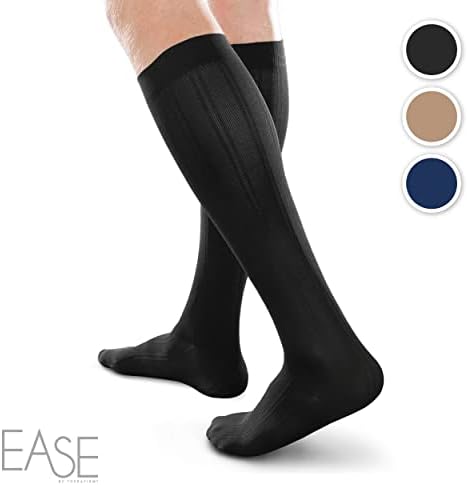 Леснотија непроaирни машки панталони чорапи со умерена компресија