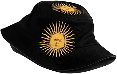 Симпатична капа на корпа за знаме на Аргентина, спакувана аргентинска рибарска капа лето патување плажа сонце капа на отворено капа за мажи