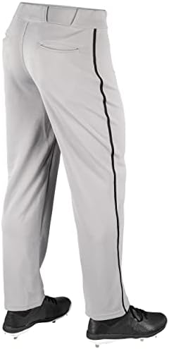 Champro mens директно отворено дно бејзбол панталони, бели, црни, големи САД