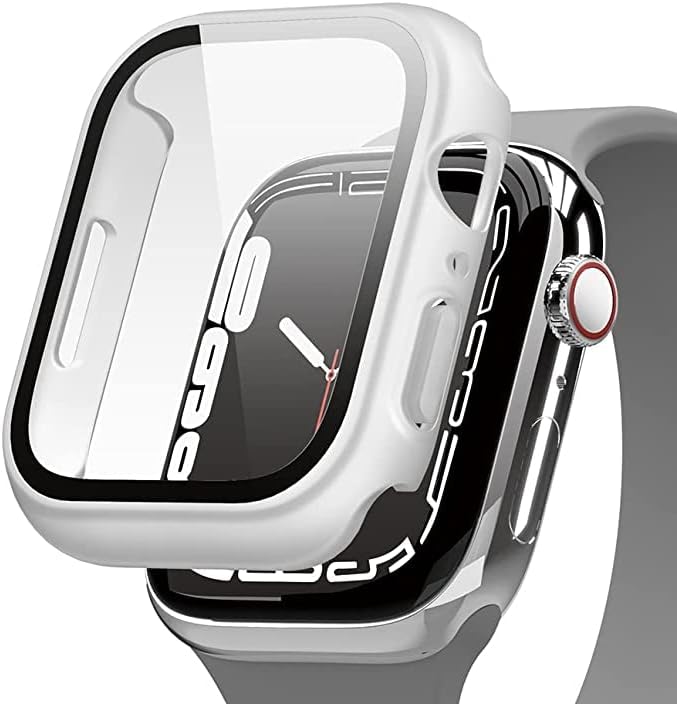 елаго Компатибилен Со Apple Watch Серија 8, 7 Заштитник На Екранот, Чист Штит, Компатибилен со iWatch 45mm 41mm, Заштита, Тврд КОМПЈУТЕР
