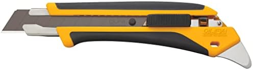 Нож за комунални услуги со тешка алатка од 18 мм-мулти-намена нож за комунални услуги без лизгање w/ засилена рачка за стаклени