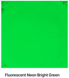 Хемвеј инјекциска инјекциска боја Пигмент бетон во прав во прав, кој покажува малтер за тули во прав - УВ флуоресцентно светло зелено - 50g / 1.75oz