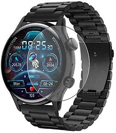 Puccy 3 Пакет Калено Стакло Заштитник На Екранот, компатибилен Со Colmi i30 Паметен Часовник smartwatch Заштитници Стража