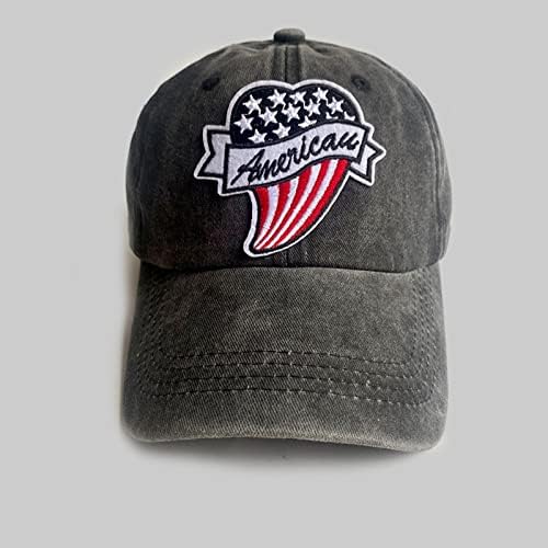 Американски американски знаме бејзбол капи за мажи гроздобер измиени неконструирани воени армии тато капа бејзбол капачиња