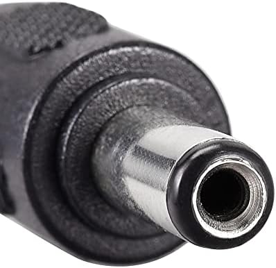 UXCELL 5,5 mm x 2.1mm DC адаптер за напојување Поставете конектор за барел за CCTV камера, машко-машко 15 парчиња и женско-женско-женски 15