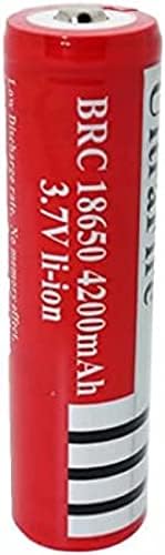 Морбекс Полнење Ли-ЈОНСКИ Батерии батерија 4200mAh 3.7 vcr Литиум Акумулатор Ќелии Копче Врвот Батерии На Полнење ЗА Факел Фенерче