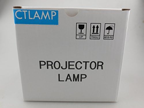 Ctlamp Ec.J6200.001 / Ec.J5500.001 Заменска проекторна ламба сијалица со куќиште компатибилно со Acer P5270 P5280 P5370W