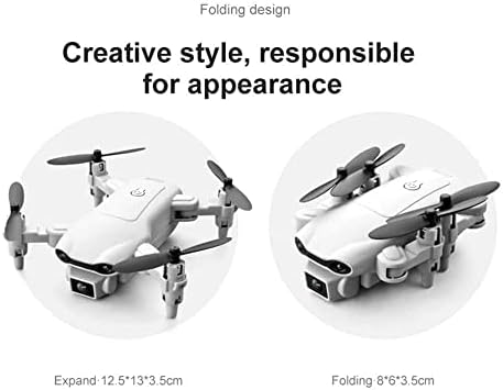 Stseeace Drone со камера за возрасни, 4K HD FPV фотоапарати преклопен дрон со лет на траекторија, одржување на надморска височина, 3Д флипс,