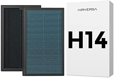 Airversa Air Purfifiers Filter Filter Set, 3-фаза H14 True HEPA Filter 99,99% ефикасност, за Airversa AP2 Purelle