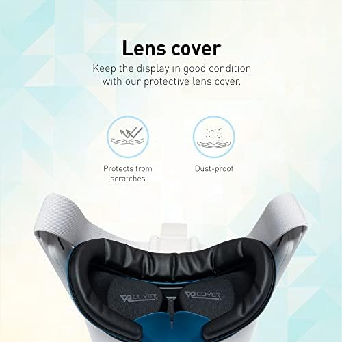 VR Cover Fitness Fitness Interface Interface Bracket & Fonam Comfort замена со заштитниот капак на леќи за Oculus/Meta Quest 2