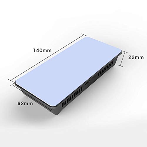 BBSJ Diual Module Tablet Tablet Coolter Pad FAN со висока моќност за ладење 10 инчи полупроводнички радијатор за подлога за ладење на таблети