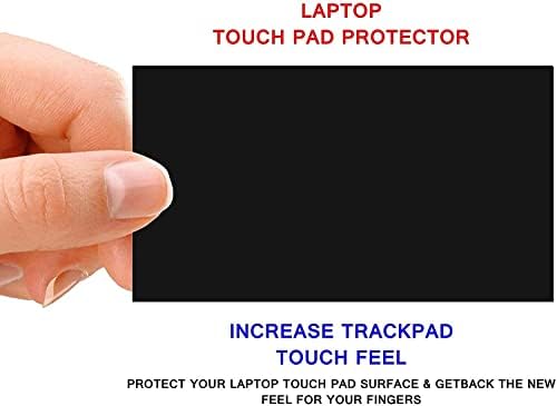 Ecomaholics Premium Trackpad Заштитник ЗА ASUS Vivobook Pro 14 OLED 14 инчен Лаптоп, Црна Подлога За Допир Покритие Против Гребење/Отпечаток