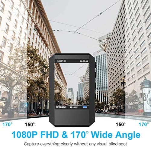 Најновата верзија на полициската камера за полициско тело за спроведување на законот, 1080p HD -каросерија со ноќен вид, изградена во SD картичка