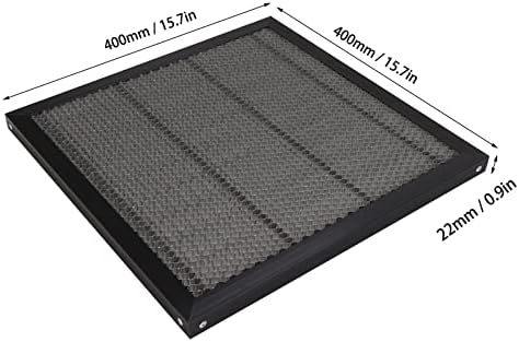 Работна табела за ласерско сечење, работна панел со алуминиумска плоча за машина за сечење на ласерски гравури CO2 DIOD