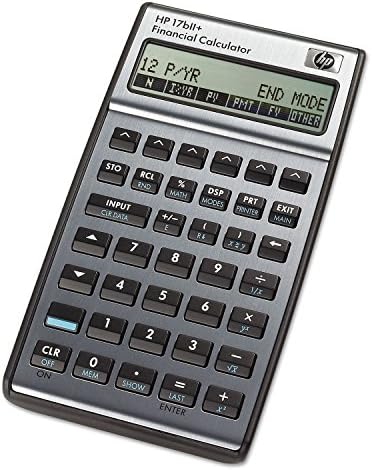 HP 17biiplus 17bii+ финансиски калкулатор, 22-цифрен ЛЦД