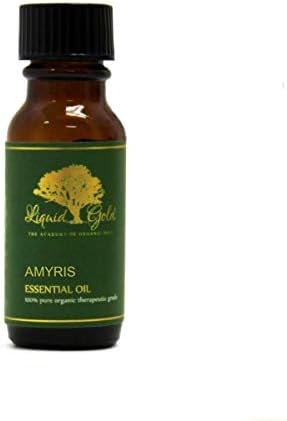 0,6 мл Премиум Амирис есенцијално масло течно злато злато есенцијално масло чиста органска природна ароматерапија