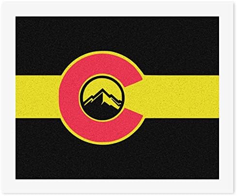 Колорадо Знаме Планинска САМОСТОЈНА Боја По Бројки Акрилни Комплети За Сликање Ѕидни Уметности Слики За Домашна Дневна Соба Канцелариска Декорација
