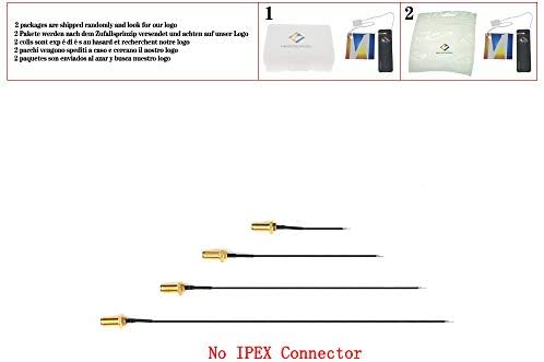 5PC PCI U.FL до SMA Femaleенска конекторска антена WiFi 1,13 Pigtail Cable IPX до SMA продолжен кабел за безжичен рутер PCI WiFi,