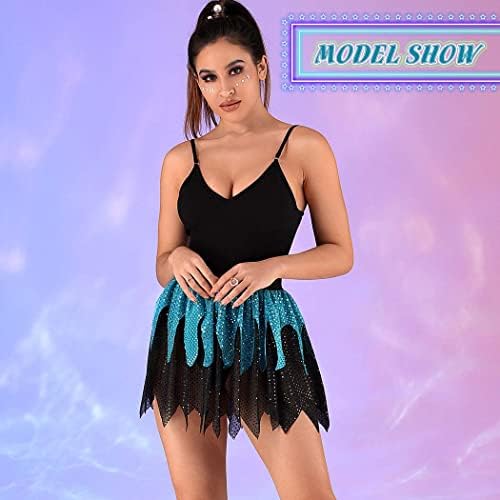 Twinklede Sparkle Running Squirds Sequin Run Skirt Spart Delegular Sparkly Runing Scirt Glitter Run Costume For Women and Girls