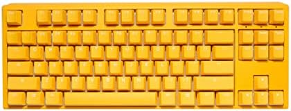 Yellowолта Даки Еден 3 TKL HOTSWAP RGB Double Shot PBT Quack Механичка тастатура Цреша MX Black