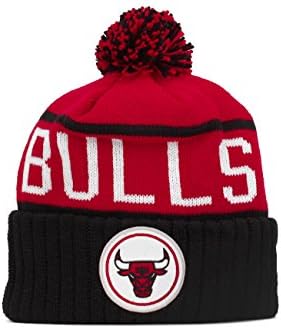 Чикаго Булс Мичел и Нес НБА висока 5 тековна плетена капа