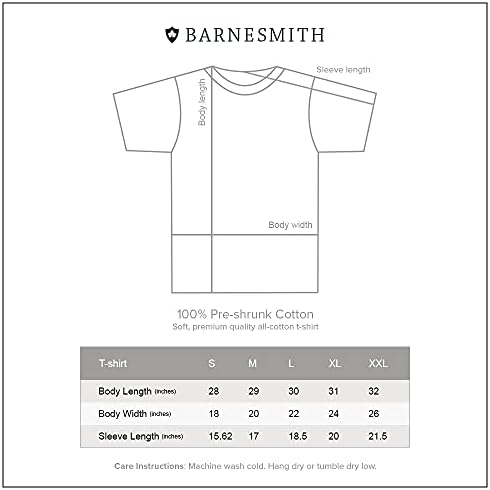 Barnesmith Spirit Logo Adult Unisex маица со краток ракав, боја
