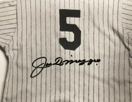 Dimо ДиМаџо потпиша печатење 16x20 Bowery Ad NY Yankees HOF Autograph Framed JSA - автограмирани фотографии од MLB