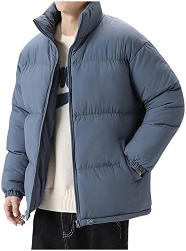 FSAHJKEE Зимска задебелена јакна Машка, плус големина Подмафна јакна