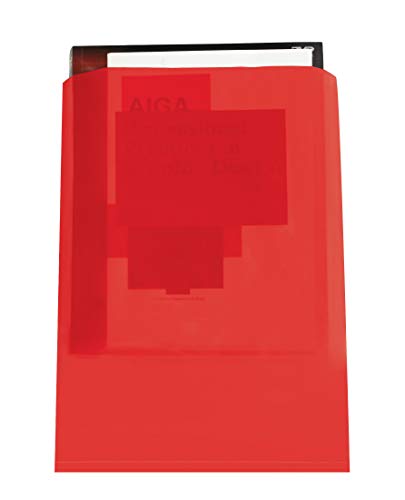 Кутии Брз BFPB480R Рамен 2 Мил Поли Кеси, 9 x 12, Црвено