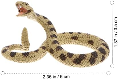 Besportble симулирани змии фигурини реалистички модел на кобра лажна питон пластика крал кобра за собирање едукативни реквизити