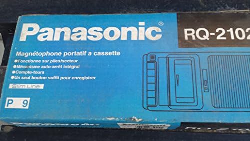 Panasonic RQ2102 Преносен рекордер за касети