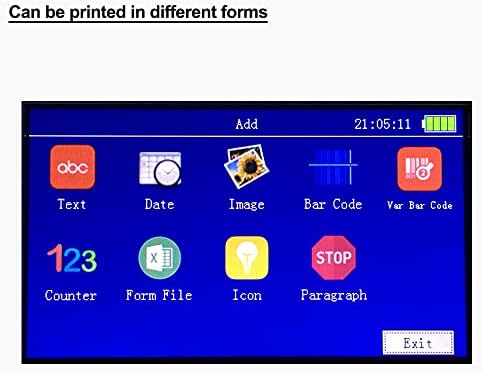 Онлајн печатач со инк -џет печатач 5inch Екран за допир автоматски код машина за печатење лого QR код бар -код за склопување линија