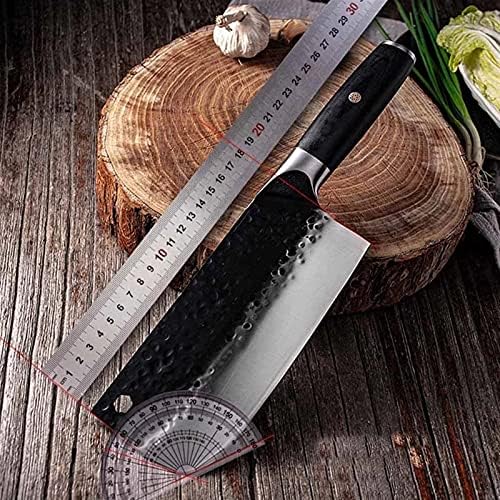 Гонд рачно изработен нож од не'рѓосувачки челик Клејвер кујнски кујнски нож со месо од месо, нож за нож за готвење