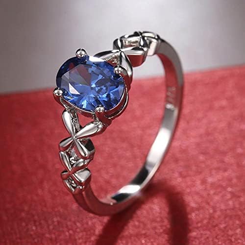 2023 година Нов сино -камен прстен рачно изработен луксузен исечен свадбен ангажман накит подарок сина фацетиран циркон прстен на прстени