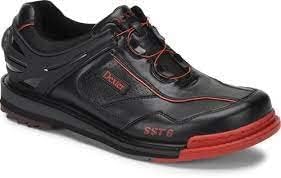 Декстер машки модерни SST 6 хибридни чевли за куглање на боа лево црно/црвено 9