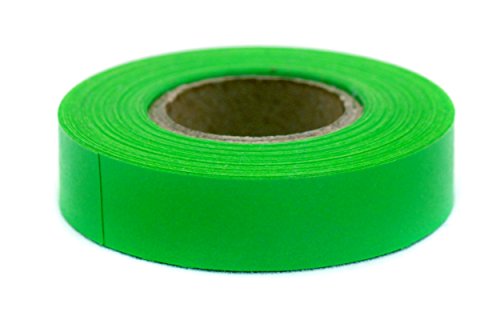 Производи на ролна 158-0002 ЛЕПЕСНА ЛЕПЕСНА ЛЕГА, 500 должина x 1/2 ширина, 1 јадро, за кодирање и обележување во боја, зелена боја