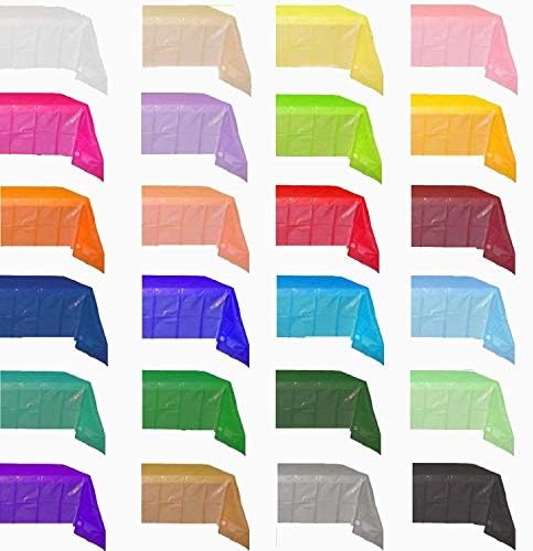Планински пластични чаршафи со 12-пакувања со пластични плочи 54 x 108 Покрив за правоаголник на правоаголник