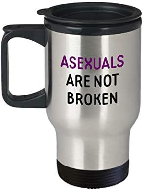 Асексуална Кригла За Патување-Асексуален Подарок За Гордост - Смешен Подарок За Асексуалност-Асексуалците Не Се Скршени