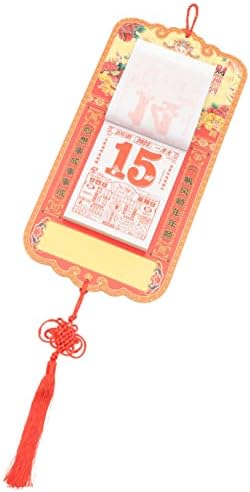 Тофику 2023 Календар Чиноизерија Декор Зајаче Календар Месечина Декор Кинески Дојдете Календар Зајак Кинески Дневен Календар