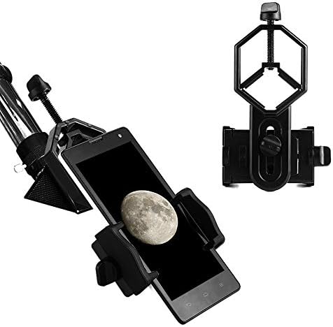 Универзален Адаптер за Мобилни Телефони, Монтирање На Телескоп За Монтирање, Основен Адаптер За Паметни Телефони, Погоден За Целиот Двоглед-Микроскоп