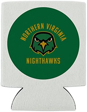 Северна Вирџинија Заедница Колеџ Најтхокс Логото Може Ладилник - Пиење Ракав Гушкач Склопувачки Изолатор-Држач За Изолација На Пијалоци