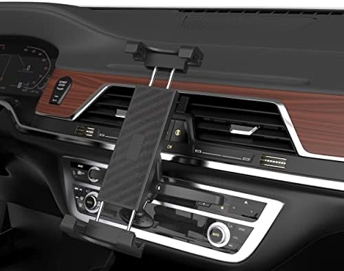 Таблет за таблети Exshow Car Mount CD Sloter за 4,7-12.9 iPad телефон, 360 ° Rotation Universal Truck CD Player држач за iPad Pro 12.9 Air Mini,