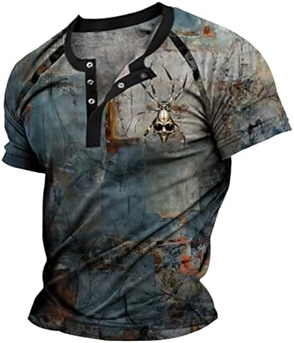 Кошули со кратки ракави со кратки ракави Xiloccer, ладни кошули нагоре, трендовски кошули за мажи тенок вклопат кошули машки тенок фит маици