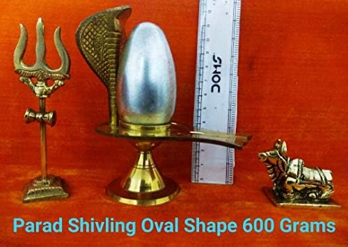Махабандх овална форма парада Шивлинг 600 грама