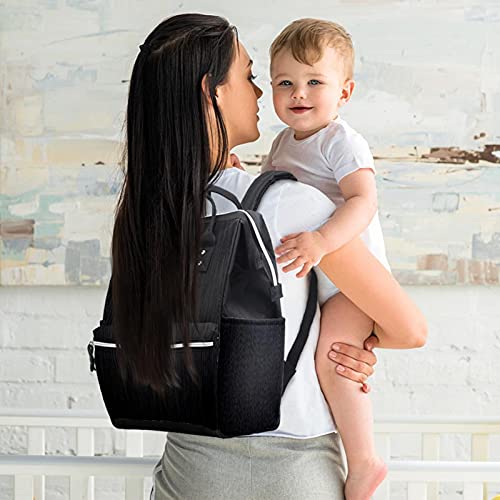 Четкани Метални Торби За Торби За Пелени Мумија Ранец Со Голем Капацитет Торба За Пелени За Нега На Бебиња